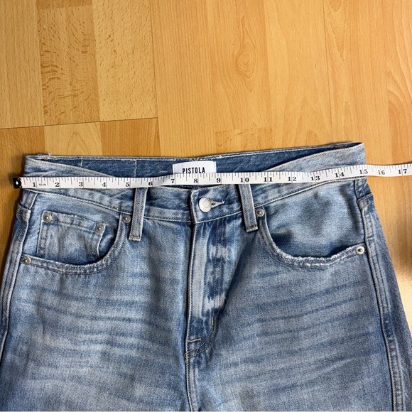 Anthropologie Pistola Bobbie Bowed Jean in Magnolia - Picture 9 of 12